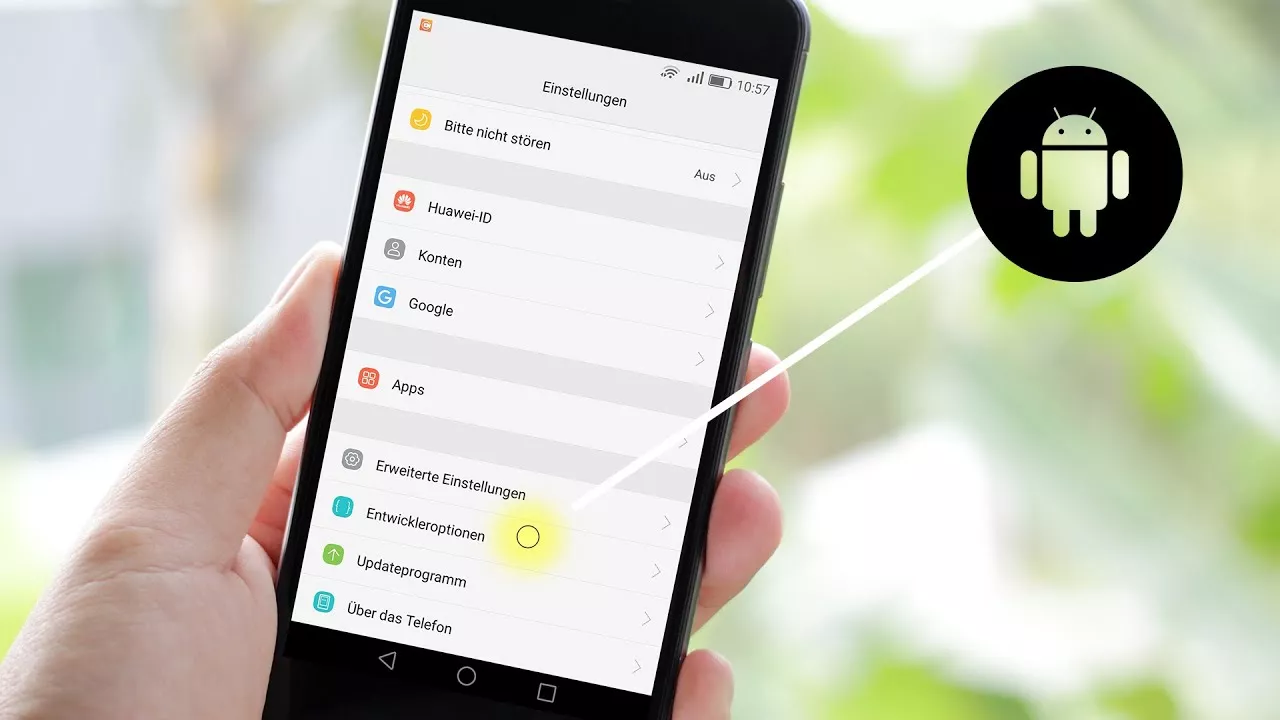 Touch-Gesten auf Smartphone sichtbar machen (ohne App) – Android-Tutorial
