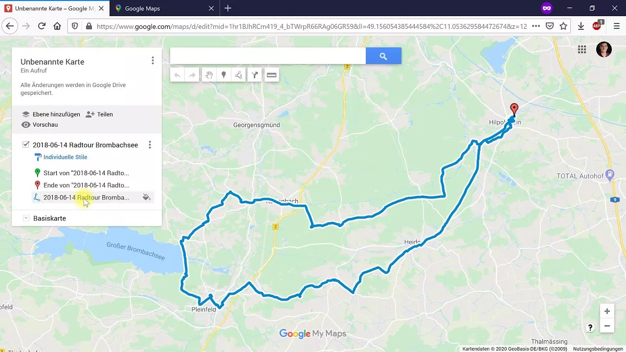GPX-Datei in Google Maps importieren – Anzeige von GPS-Routen am Computer oder Smartphone (Tutorial)
